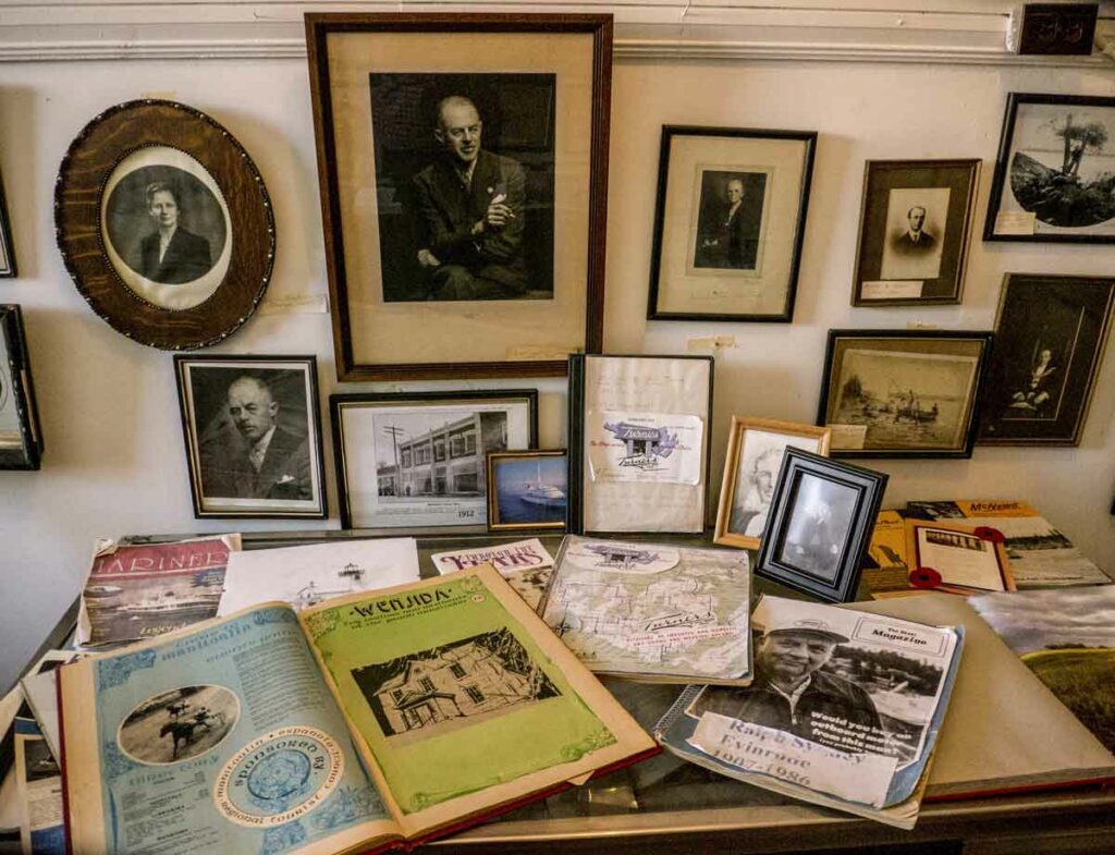 Turners’ evocative mini-museum is a thrilling jumble of old scrapbooks, photos and newspaper articles dating back over a hundred years. Photo courtesy of Turners Museum.